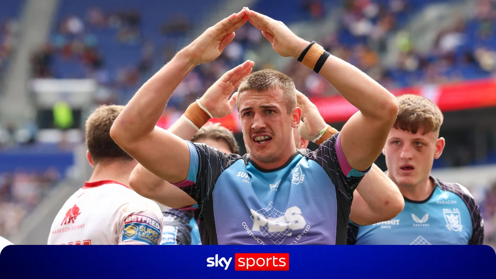 Hull FC ойыншылары ауру серіктесіне арнап құрмет көрсетті